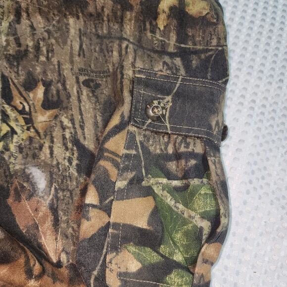 FIELDSTAFF & MOSSY OAK EUC MENS CAMMO HUNTING SHIRT & PANTS SET - Picture 7 of 14
